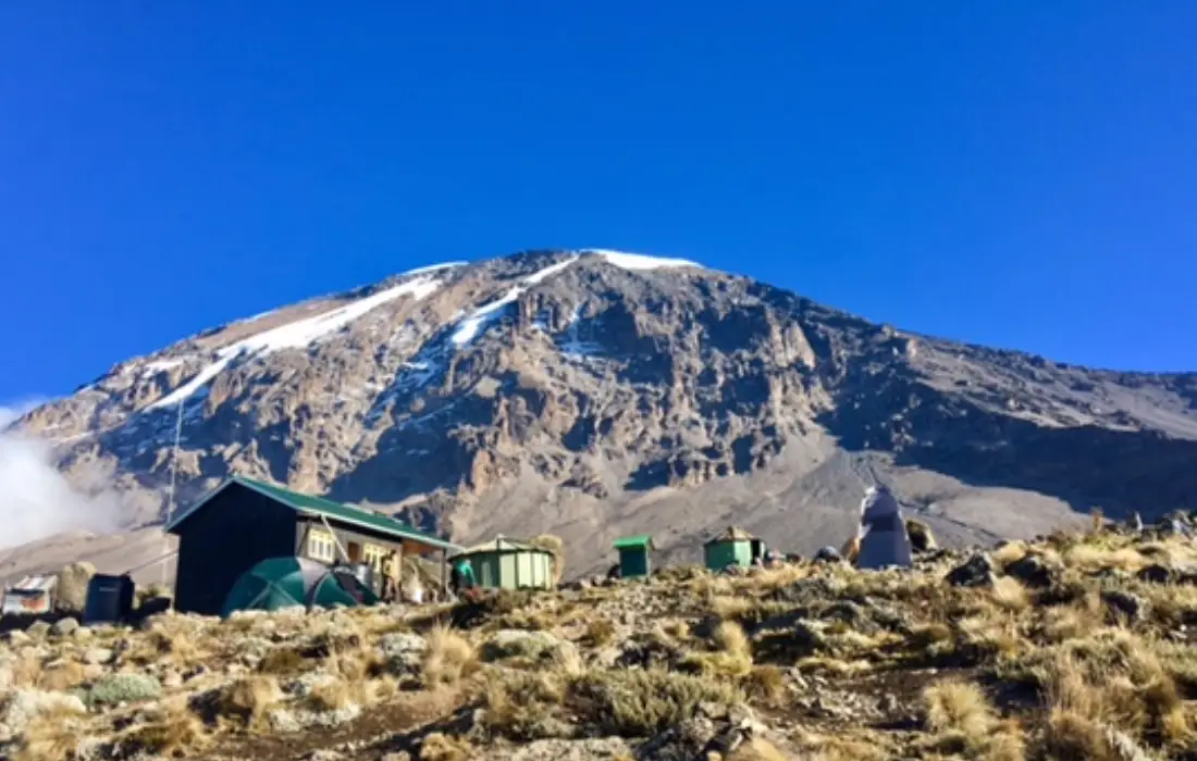 Tents At Kibo Camp