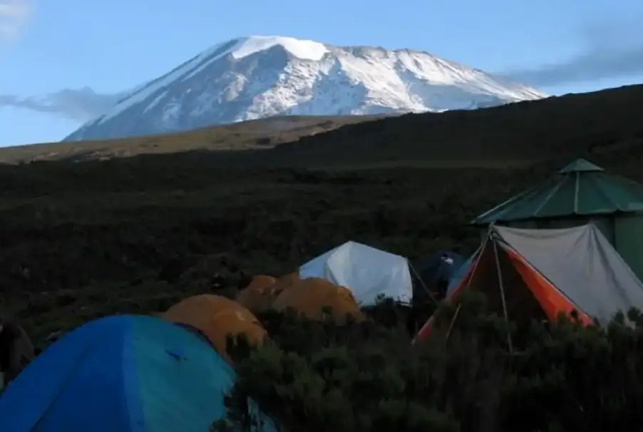 Tents At Mweka Camp
